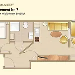 Ostseelilie - Mit Balkon Und Meerblick Appartamento