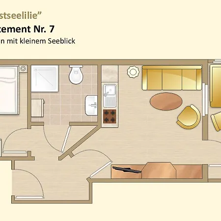 Ostseelilie - Mit Balkon Und Meerblick Apartament
